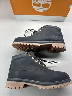 Timberland 5/8 Chukka Rockaway TB0A6F85W05 Black Mens Size 8.5 NEW With Box